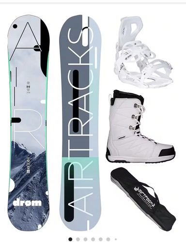 Snowboard mit bindung und - snowboard,