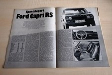 Mot 1971 ford capri 2600 - mot, rs