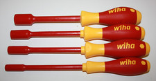 Wiha 322 -  1000 V - Steckschlüsselsatz  - 13, 10, 7, 5,5 mm  - IEC 60900