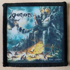 VENOM - STORM THE GATES -- PATCH / AUFNÄHER -- BLACK METAL / HEAVY METAL