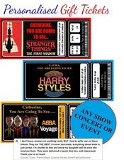 Event Ticket Geschenk |