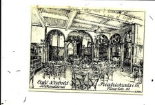 Friedrichroda, Cafe Liebold, gest. 1930