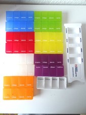 Medikamentendosierer Tabletten-Box  Medikamenten Organizer Dispenser