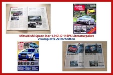 Mitsubishi Space Star 1,9 Di-D 115PS Literaturpaket - 2 komplette Zeitschriften