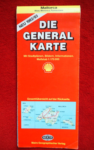 Die generalkarte von mallorca - die,