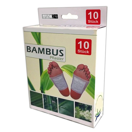 10x fusspflaster bambus - 10x,