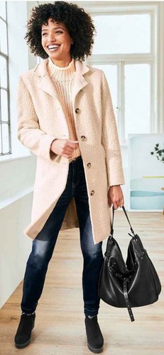 Heine damen bouclé mantel - heine,