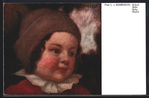 Künstler ludwig von - künstler-ak,
