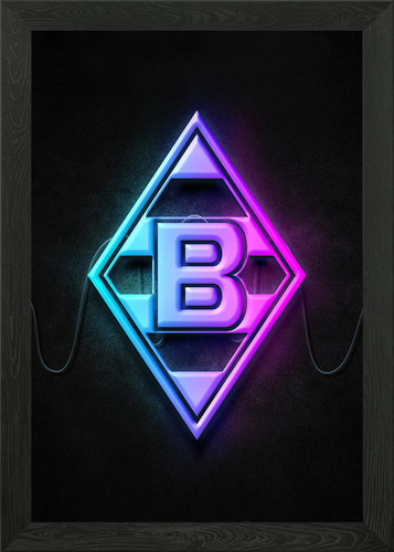 Borussia monchengladbach neon - borussia,