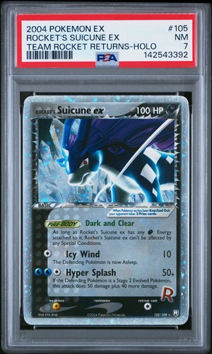 Psa rocket suicune ex - psa,