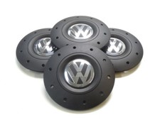 4x Original VW T5 T6 Amarok Radkappe Nabendeckel für Stahlfelge 7H0601151B RVB