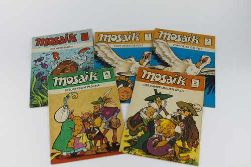 Mosaik hefte konvolut 1976 - mosaik,