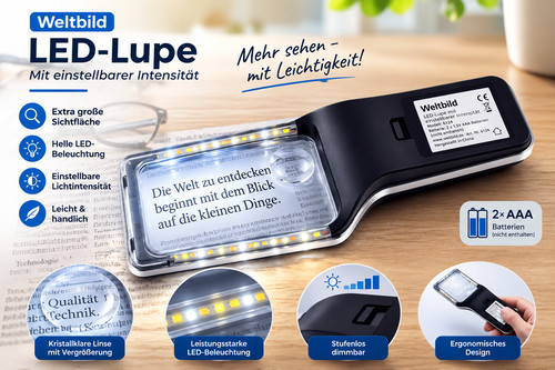 Orbisana led lupe - led,