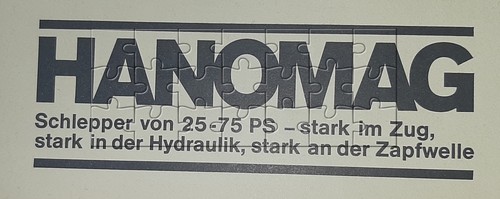 Werbeanzeige 1966 hanomag - werbeanzeige,