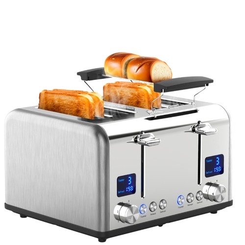Xxl edelstahl toaster - edelstahl,
