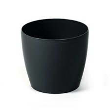 Blumentopf Blumenkübel Kunststoff glanz Rund Übertopf 9 Farben 8 Größen 