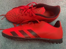 Adidas Predator Kunstrasen Rot Schwarz 37 Kunstleder Fußball