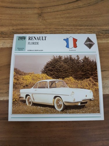 Renault floride geschichte - renault,