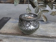 Teelichthalter Bauernsilber