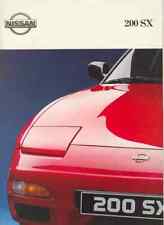 Nissan 200 SX Prospekt 11.1990