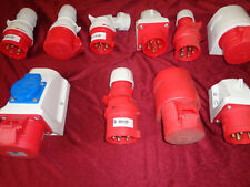 REV PCE CEE Auswahl 16A,32A Stecker Kupplung Winkelstecker Wandstecker Steckdose