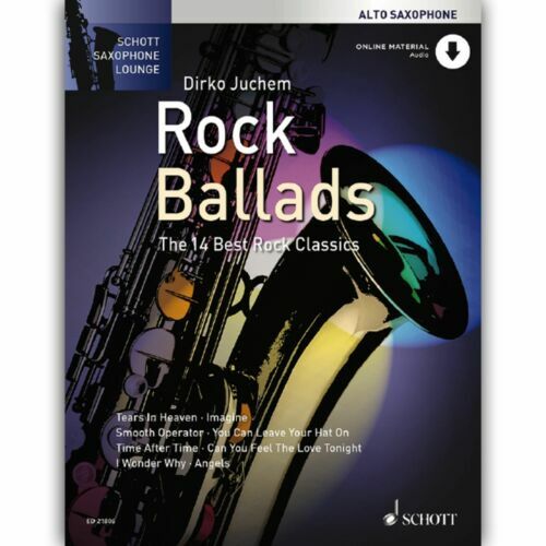 Rock ballads für alt sax - rock,