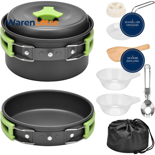 Campinggeschirr set teilig - set, 10-teilig