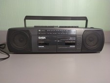 Vintage Saba RCR 576 Stereo Radio Recorder Boombox 