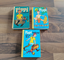 PIPPI LANGSTRUMPF ASTRID LINDGREN KINDERBÜCHER 1969 FRIEDRICH OETTINGER 3 BÄNDE