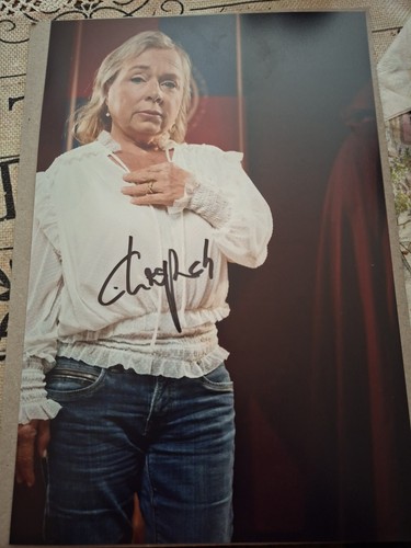 Autogramm foto christine - foto,