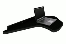 Schwarz Leder Cockpit LED