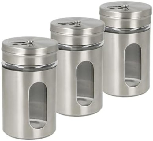 Gewürzstreuer aus - 3x,