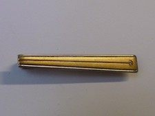 Krawattennadel, Oberteil 585er Gold gestempelt ,5 cm lang,mit Steinchen/Zirkonia