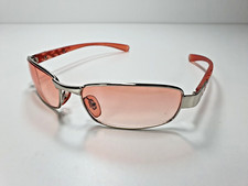 Sonnenbrille Damen Pink Kunststoff Unbekannte Marke Flammeninlay NUR Fassung