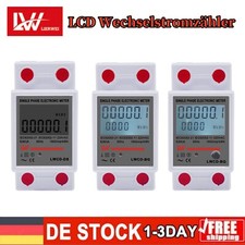 Lcd digitale stromzähler - digitale,
