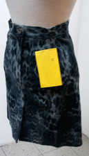 Rock Damen Größe XS/32 YVES CALIN PARIS Feincord batik Stretch Bundweite 62 cm