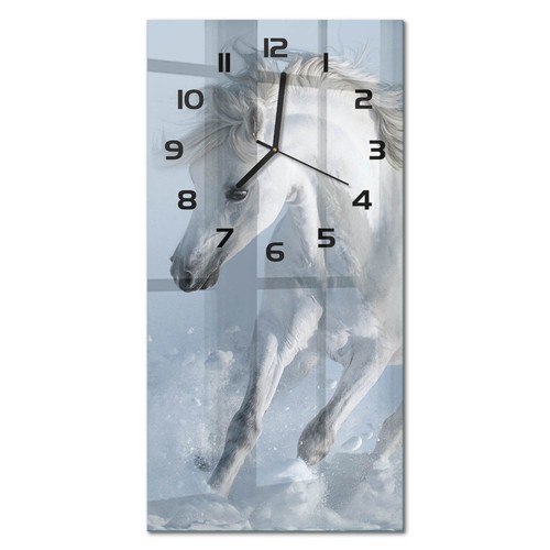 Glasuhr wanduhr aus glas - glasuhr,