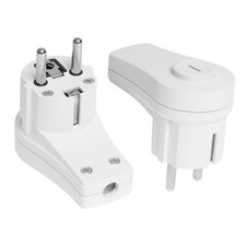 Winkelstecker mit Schalter und