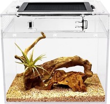 Reptile Growth Terrarium Komplettset, 20 x 20 x 20 cm Faunarium Aquarium