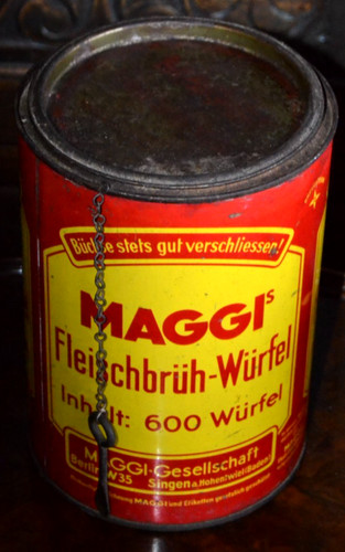 Blechdose dose blech maggi - blechdose,
