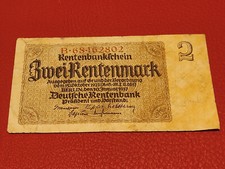 Rentenbankschein - Deutsches
