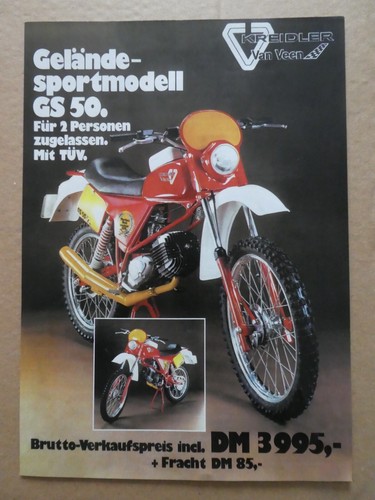Kreidler prospekt 50 van - prospekt,