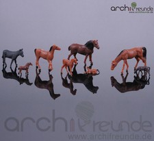 10 x  Modell Pferde