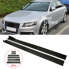 2,2 m Seitenschweller Sideskirts Spoilerlippe Splitter Für Audi A4 S4 B8 8K B9