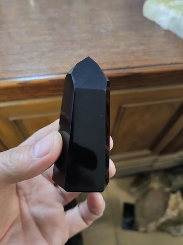 Obsidian obelisk 156gramm - obsidian,