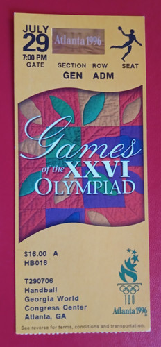 Orig ticket olympische - ticket,