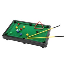 Mini Billard Snooker Spiel mit Queues und Bällen