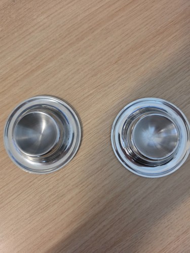 2er set metallschalen - set, cm