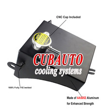 Kühler Aluminium Kühlmittelbehälter Überlauf Tank Für Nissan 240SX S13 Silvia DE