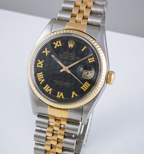 Rolex datejust stahl gold - rolex,